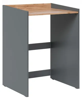 Immagine prodotto di Mobile lavatrice Vicco Viktor Antracite/Quercia dorata 67.8 x 94.6 cm con cerchio, Model 60595