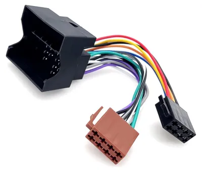Zdjęcie produktu dla Adapter do radia samochodowego, złącze ISO, 16 pinów, kabel adaptera do radia samochodowego