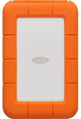 Produktbild von LaCie Rugged Secure, 2 TB, 2.5", 3.2 Gen 1 (3.1 Gen 1), Orange, Weiß