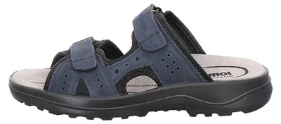 Produktbild von Jomos Liberta Pantoletten in Übergrößen Blau 508607 12 845 große Herrenschuhe