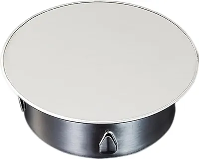Productafbeelding van Afdekking voor schoorsteengat van roestvrij staal - Schoorsteenstop deksel voor kachelpijp (100 mm)