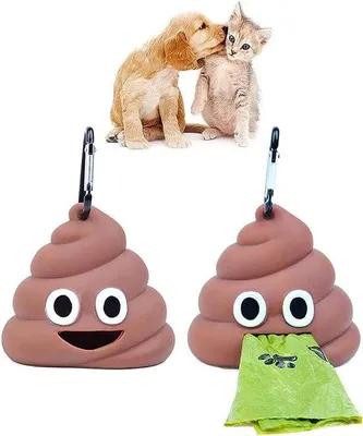 Produktbild von Hundekotbeutelhalter 2 Stück, für Wandern oder Laufen