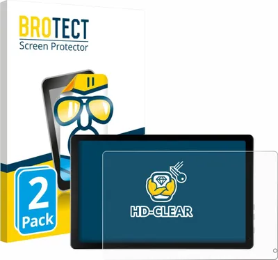Produktbild von 2x Für Laptok KB1001 10.1" Schutzfolie BROTECT Displayschutz Display Schutz Folie Klar Transparent