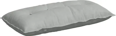 Zdjęcie produktu dla vidaXL Poduszka na plecy jasnoszara 100 x 50 cm tkanina sztruksowa