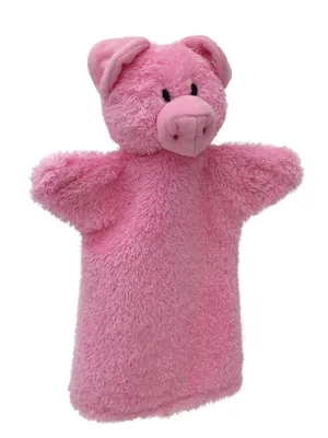 Obrázek produktu pro Loutka prasátko  27 cm růžová, 20334B