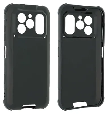 Zdjęcie produktu dla Etui ochronne Caseroxx, wykonane z TPU, kompatybilne z RugOne Xever 8 Pro, czarne, gumowe etui na telefon