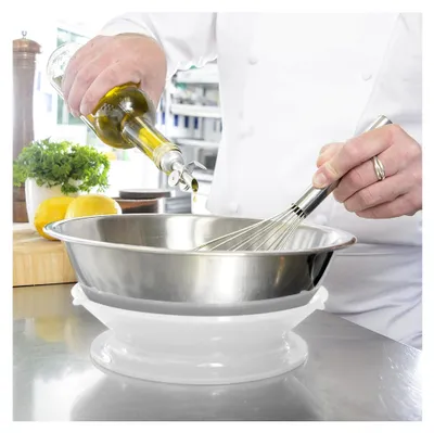 Produktbild von Staybowlizer Schüsselring Küchenhelfer Silikon Weiß
