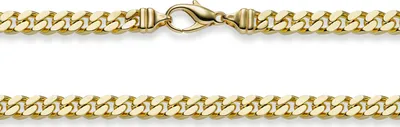 Produktbild von Goldkette Panzerkette Länge 22cm - Breite 6,0mm - 585-14 Karat Gold