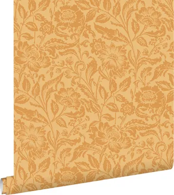 Obrázok produktu pre ESTAhome tapeta kvetinový vzor oranžová 50 x 900 cm