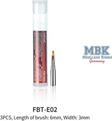Zdjęcie produktu dla DSPIAE DSP-FBT-E02 DSPIAE Końcówki do malowania / końcówki pędzla (3 szt.)
