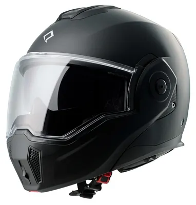 Produktbild von Motorradhelm Klapphelm QASVA Flipback Voyager ECE 22.06 Schwarz Gr. S 55-56 cm