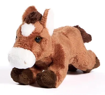 Produktbild von Uni-Toys - Pferd Plushie, liegend - 18 cm (Länge) - Plüschtier, Kuscheltier
