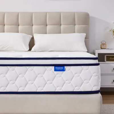 Image de Matelas à ressorts ensachés orthopédique, dimensions 90 x 200 cm, fermeté moyenne