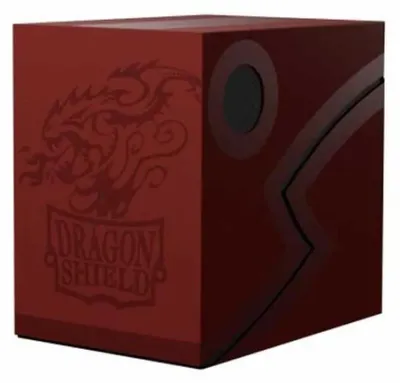 Produktbild von Dragon Shield: Double Shell 150+: Revised - Blood Red/Black