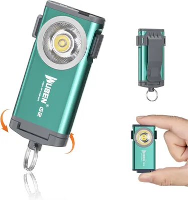 Produktbild von Wuben G2 LED EDC aufladbare Schlüsselbund Taschenlampe farbe