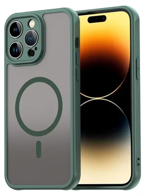 Obrázok produktu pre Techsuit – HaloFrost II MagSafe ochranný kryt na iPhone 14 Pro – zelený