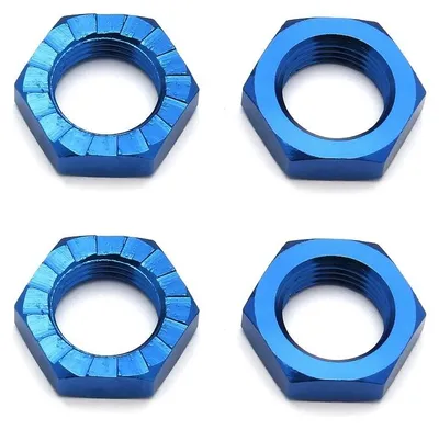 Immagine prodotto di 4 dadi in alluminio FT da 17 mm per RC8B3.
