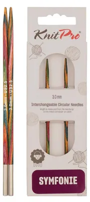 Produktbild von KnitPro Symfonie Austauschbare Nadelspitzen 5" (13cm) | 3mm