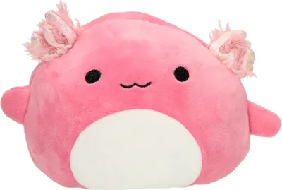 Produktbild von Squishmallows - Flip-A-Mallows 12 cm (5") - 2 in 1 Archie der Axolotl & Tristan der Dino Triceratops Kuscheltier Plüschtier Wendetier