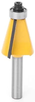 Produktbild von Bevel Router Bit 8mm Präzise Vielseitig 15° 22.5° 30° für Holzbearbeitung