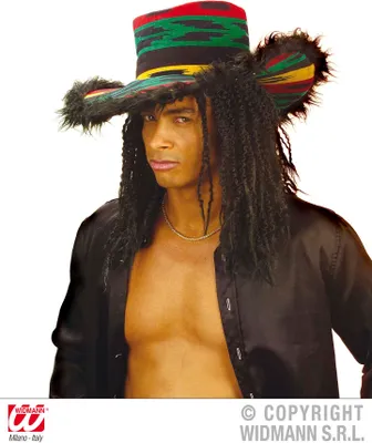 Produktbild von Rasta Hut - Hippiemütze