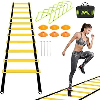 Productafbeelding van Famanu Trainingsleider - Agilitytraining met verstelbare hindernissen