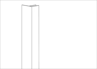Produktbild von Aurlane Wasserabweisprofil 200cm/6mm Glas AURL301