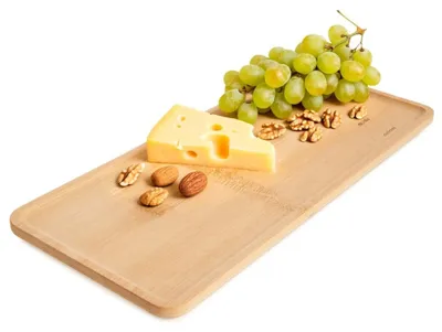 Image de Plateau à apéritif en bambou, rectangulaire 35 x 15 cm