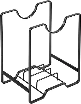 Produktbild von Kompakter Metall-Plattenhalter für den Küchenzähler