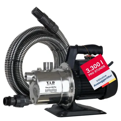 Zdjęcie produktu dla TIP Clean Jet 1000, 800 W, Prąd przemienny, 3300 l/h, Czarny