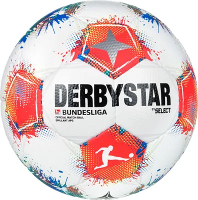 Produktbild von DERBYSTAR Bundesliga Brillant APS v25 WEISS WEISS 5