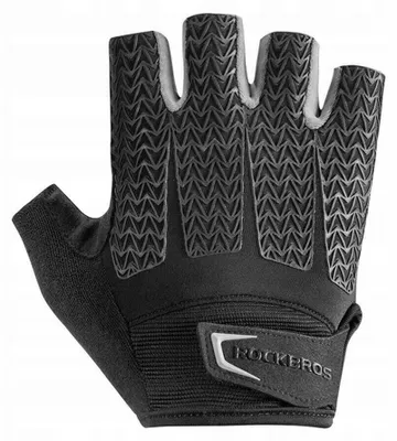 Produktbild von Rockbros Fahrradhandschuhe S169GR mit Gelpolster Grau XXL