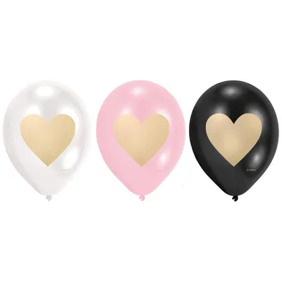 Produktbild von Amscan 9903124, Everyday Love, Unisex, 3 Jahr(e), Gold