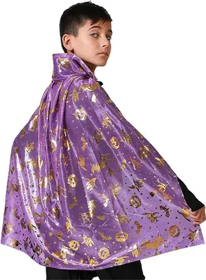 Produktbild von Atosa Halloweenumhang 75 Cm Lila  Lila One Size