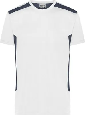 Produktbild von Men`s Workwear T-Shirt - STRONG - white/carbon, Gr. M