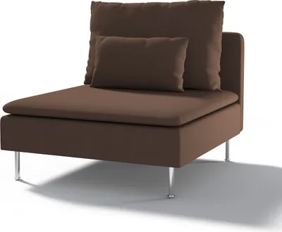 Produktbild von Dekoria Bezug für Söderhamn Sitzelement 1, braun, Bezug für Sitzelement 1