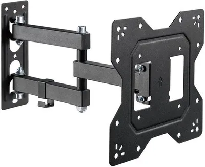 Produktbild von Schwarze TV-Wandhalterung, kantel- und drehbar, max. VESA 200x200 mm, 23-43 Zoll