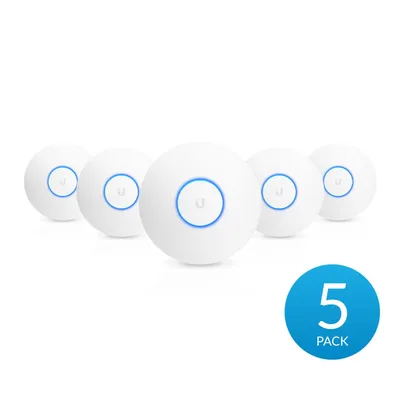Zdjęcie produktu dla Ubiquiti UniFi nanoHD, 2,4 GHz, 5 GHz, 1733 Mbit/s, AES, TKIP, WEP, WPA, WPA-Enterprise, WPA-PSK, WPA2, 10,100,1000 Mbit/s