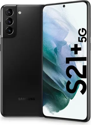 Produktbild von SAMSUNG Galaxy S21+ 5G 256GB Phantom Black EU [16,95cm (6.7") OLED Display, Android 11, 12MP Triple-