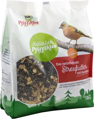 Produktbild von Natürlich Pfiffikus Streufutter mit Insekten 1kg