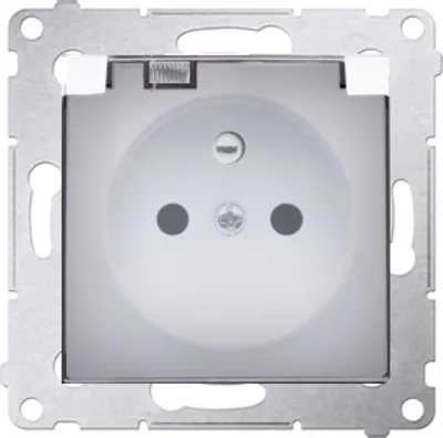Produktbild von Kontakt-Simon DGZ1BZ.01/11A, Weiß, Kunststoff, IP44, 250 V, 84 mm, 45 mm