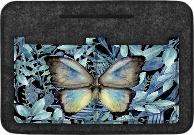 Zdjęcie produktu dla Bertoni Ekologiczny filcowy organizer do torebki - Stylowe, trwałe i praktyczne akcesorium do utrzymania porządku 26x18x8 cm antracyt Emanuel