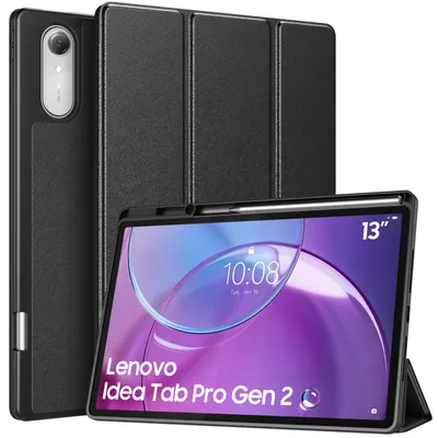 Produktbild von MoKo Hülle für Lenovo Idea Tab Pro Gen 2 13" mit Stifthalter, Schwarz