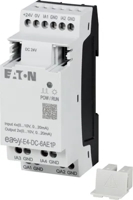 Immagine prodotto di EATON EASY-E4-DC-6AE1P 197516 Modulo di estensione analogico 2TE (Push-In)