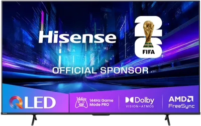 Obrázek produktu pro Hisense 75E77Q PRO, 190,5 cm (75"), 3840 x 2160 px, QLED, Smart TV, Wi-Fi, Černá