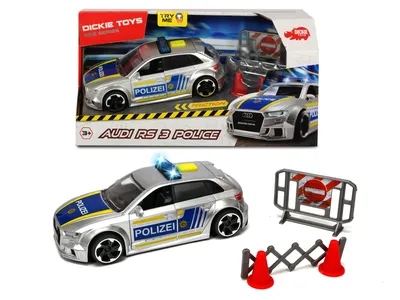 Produktbild von Polizei Audi RS3 Friktion Licht/Sound 15cm