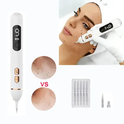 Produktbild von Laser Plasma Stift zur Entfernung von Hautflecken, Hautanhängseln, dunklen Flecken, Warzen, Muttermalen, Tattoos, Sommersprossen und Papillomen