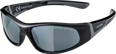 Produktbild von Alpina Sonnenbrille Flexxy Junior Rahmen sw/grau Glas Keramik sw,versp.