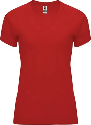 Imagen del producto de Roly - Camiseta para mujer "Bahrain" - Manga corta deportiva PF4340 (XXL) (Rojo)