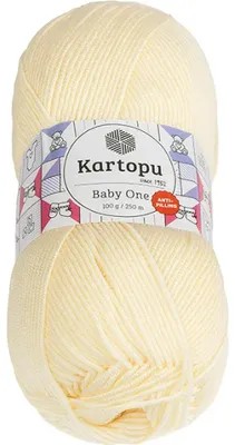Produktbild von Garn BABY ONE - 100g / 250 m - Vanille